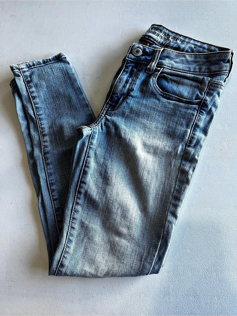 American Eagle Light Skinny Jeans